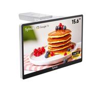 Mini TV Intelligent-SYLVOX-15,6”(40cm)-KT16K0KOGA-Google TV-90°Pliable-45°Pivotant-1080P -12V TV pour cuisine, chambre à coucher