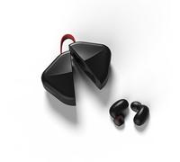 Mini TWS sans fil Bluetooth 5.0 stéréo HiFi Sport réduction du bruit écouteurs intra-auriculaires avec étui de charge avec micro, noir