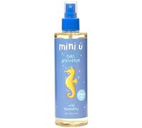 Mini U Activateur de boucles aux myrtilles sauvages pour cheveux bouclés - Spray parfumé à la myrtille pour enfants à l'aloe vera pour contrôler les frisottis et les rebelles duveteux - 250 ml