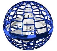Mini UFO Drone pour Enfants VORMOR Jouet Volant Ball Rotation à 360 ° avec Lumière LED - Bleu Bleu