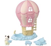 Mini-univers - SYLVANIAN FAMILIES - La montgolfiere des bébés - Rose - Pour enfants de 3 ans et plus