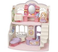 Mini-univers - SYLVANIAN FAMILIES - Salon de coiffure des poneys - Accessoires inclus - Mixte - 3 ans et plus
