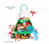 Klorofil - Le Sapin Gla Resort - Jouet Enfant - Station de Ski - Invente tes Histoires - Monde Miniature - Univers Klorofil - 1 Personnage et 9 Accessoires Inclus 700214