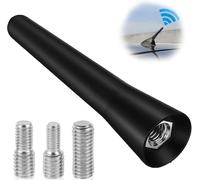 Mini Universal Car Antenna,Short Car Antenna,Short Antenna,Car Radio Aerial,for All Types of Cars,Powerful AM FM Receiver,6.5 cm