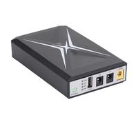 Mini UPS Uninterruptible Power Supply Batterie De Sauvegarde Batterie 10400mAh Alimentation pour Caméra de Sécurité Routeur WiFi