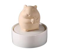 Mini Urne pour Hamster, Urnes pour Les Cendres d'animaux De Compagnie, Urne Souvenir en Céramique Faite À La Main pour Hamster, Urnes Commémoratives pour Cendres(A)