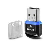 Mini USB Bluetooth Dongle pour Windows 11/10/8.1, Adaptateur Bluetooth 6.0 pour PC, Connexion sans Fil pour Souris, Clavier, Casque, contrôleur, Adaptateur PC Compact