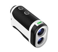 Mini USB chargeant Le télémètre Rechargeable de Golf 1000M avec la Pente NO/Off Haute PréCision(Top Black,1500m)