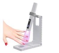 Mini UV Nail Light, USB Rechargeable Fingernail Lamp, 4.84x0.91 inches, LCD Display with 2 Timer Settings, Compact Portable Design, for Manicure, Pedicure, Travel, Studio, Salon