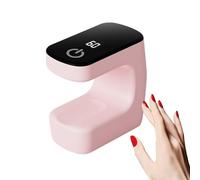 Mini UV Pour Ongles - À Polymériser Portable Avec Minuterie | LED UV Rechargeable Par USB À Séchage Rapide | Machine Compacte Pour Vernis Gel À La Maison, Au Salon Et En Voyage