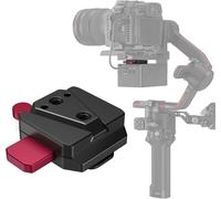 Mini V Mount Battery Plate pour DJI RS 3/RS 3 Pro/RS 2/RSC 2, Livré avec V-Lock, Cold Shoe & 1/4""-20 Trous Filetés pour V Mount Battery & NP-F Battery - 4189