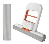 Mini Vadrouille de Nettoyage,Balai éPonge Portable,Mini SerpillèRe de Table Pliable avec Fonction Essorage,Mini SerpillèRes Multifonction Autonettoyante Humide SèChe,pour Voiture, FenêTre, Miroir