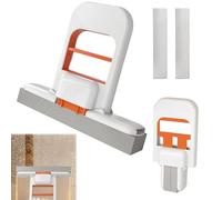 Mini vadrouille éponge, 1 Mini Balai Éponge+2 Têtes de vadrouille, Mini Serpillère Portable, Mini Vadrouille De Nettoyage, Mini MOP Humide, Mini Vadrouille Portable, pour Verre, Fenêtre, Sol
