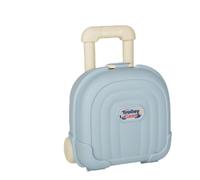 Mini valise à roulettes mignonne pour enfants, coque épaisse et résistante, grande capacité, pour le voyage des enfants et le rangement des jouets, des collations ainsi que des objets du quotidien