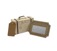 Mini Valise & Billet de Voyage à Gratter - Kit DIY Surprise à Personnaliser pour Cadeau de Voyage