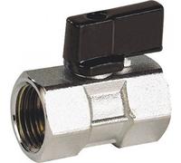 Mini vanne à boisseau sphérique femelle / femelle Ø 12/17 SFERACO