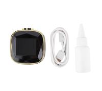 Mini Vaporisateur Nano 2 En 1 Pour Le Visage, Hydratant, Miroir Cosmetique Led Reglable, Noir