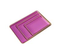 Mini Vassoio Di Design I Rosa 19x13x2cm