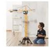 Mini véhicule Grue guidée DICKIE TOYS 120 cm 350° cabine ouverte Jaune G