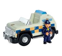 Mini véhicule Sam le Pompier 4x4 de police avec figurine Rose - SILVERTORN