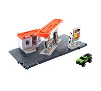 Mini Vehicules Matchbox Matchbox - Playset Station Essence - Circuit / Petite Voiture - Dès 3 Ans