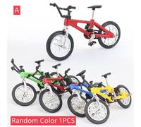 Mini Vélo À Doigt En Alliage Avec Corde De Frein, Modèle De Vélo De Montagne Fonctionnel, Jouets Pour Enfants, Cadeau, 1 Pièce