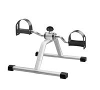 Mini vélo d'appartement à pédales Machine portative de Colporteur Pied d'exercice pédale résistance réglable Mini entraîneur vélo antidérapant