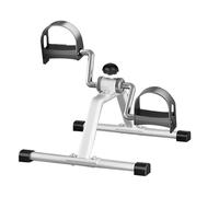 Mini vélo d'appartement à pédales Mini vélo d'exercice Pliable for Bras et Jambes, avec résistance réglable sous Le Bureau, pédale for Exercices à Domicile
