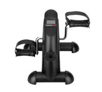 Mini Vélo d'Appartement -AGM -Exerciseur de jambes/bras avec Ecran -Noir.