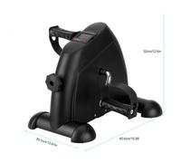 Mini Vélo d'Appartement -AGM -Pédalier Pliable Pratique -Pédaler Résistance Réglable -Ecran LCD Appareil pour Travailler Jambes/Bras