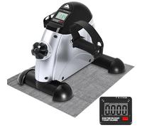 Mini Vélo d'Appartement - Pedalier d'appartements | Pratique Utiliser Pédaler, Résistance Réglable, Ecran LCD Appareil | pour Travailler Les Jambes et Les Bras