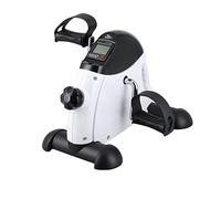 Mini Vélo d'Appartement, Uten Pedalier d'appartement Portable avec Ecran LCD Bouton de Pédaler Résistance Réglable Bras Jambes Entraîner