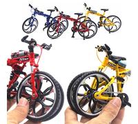 Mini Vélo De Course Vtt En Alliage, Modèle De Vélo De Course Pour Enfants, Jouet De Décoration, Vélo De Route, Vitesse, Cadeau, Échelle 1/10