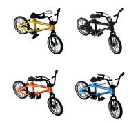Mini Vélo De Montagne En Alliage Modèle Pour Chenille Axiale Scx10 Traxxas Trx4 D90 Tamiya Cc01 Décoration 1/10 Rc