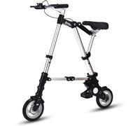 Mini Vélo De Ville Système De Pliage Rapide Vélo 8 Pouces Roues en Aluminium, Mini Vélo Portable Ultraléger pour Adultes, C, 8in