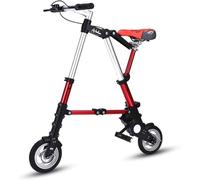 Mini Vélo De Ville Système De Pliage Rapide Vélo 8 Pouces Roues en Aluminium, Mini Vélo Portable Ultraléger pour Adultes, B, 8in