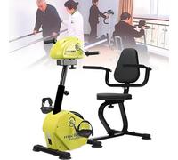 Mini vélo d'exercice électrique à pédale pour la récupération des Mains, des Bras, des Genoux et des Jambes, équipement d'entraînement motorisé pour Personnes âgées,C