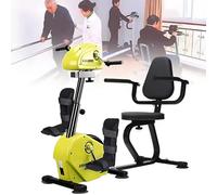 Mini vélo d'exercice électrique à pédale pour la récupération des Mains, des Bras, des Genoux et des Jambes, équipement d'entraînement motorisé pour Personnes âgées,D