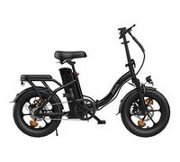 Mini vélo électrique ESKUTE D100, pliable, 16" , Max 25 km/h, noir Noir