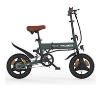 Mini-vélo électrique pliable F200, 14 po, Max 25 km/h, vert foncé