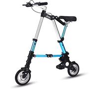Mini vélo pliable - Système de pliage rapide réglable, ultra léger et portable pour les trajets en ville et les étudiants