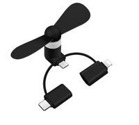 Mini Ventilador Para Teléfono Móvil,Mini Ventilateur,Petit Ventilateur,Flexible Power Bank Ventilateur,3 En 1 Ventilateur Silencieux,Ventilateur Pour Téléphone Portable,Ventilador Portátil Mini USB