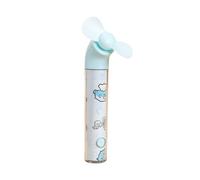 Mini ventilateur à main: outil de refroidissement personnel réglable, ventilateur de voyage ultra-compact à 3 vitesses, circulateur d'air portable léger | Parfait pour étudier dans la bibliothèque