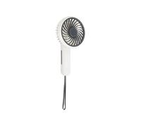 Voltman - Mini ventilateur à main portable Ø10 cm 2.5W - blanc