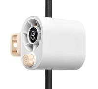 Mini Ventilateur À Pince | 1800 mAh Affichage Numérique Sans Pale Silencieux | Mini Ventilateur Électrique Intelligent,Pour Maison, Bureau, SUV, Berline, Camping-Car, Van, Pick-Up Et Voyage