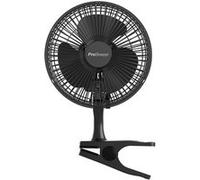 Mini Ventilateur à Pince Pro Breeze - 2 Vitesses, 15 cm - Petit, Portable, Silencieux pour Maison et Bureau - Noir G