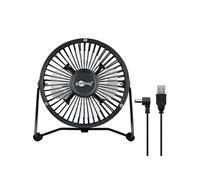Stanley - Mini ventilateur bureau Ø13cm - rechargeable USB - Noir G