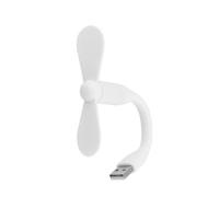 Mini Ventilateur de Bureau - connexion USB Blanc pour Compatible PC, ordinateur portable, Netbook, Apple Macbook, iMac, PS3, XBOX360