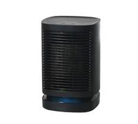 Mini Ventilateur De Bureau Portable, Chauffage Domestique Silencieux, Tête Secouée, Chauffage De L'espace, Bureau, Dortoir, Chauffage De Table Électrique Provincial Facile à Utiliser(Black Fan Heater)