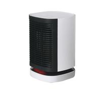 Mini Ventilateur De Bureau Portable, Chauffage Domestique Silencieux, Tête Secouée, Chauffage De L'espace, Bureau, Dortoir, Chauffage De Table Électrique Provincial Facile à Utiliser(White Fan Heater)